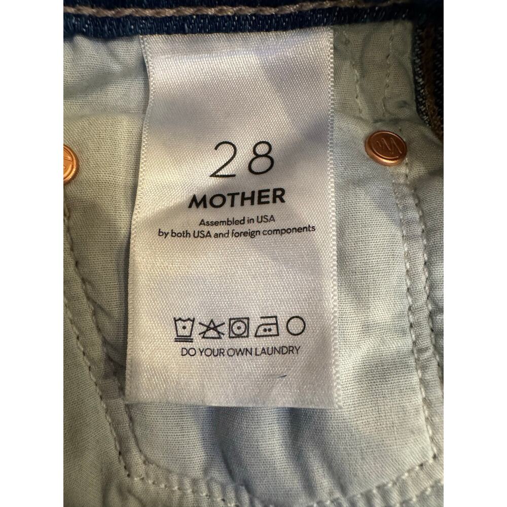 Mother The Chute Flood Jeans Breaking New Ground Size 28 - Picture 12 of 12